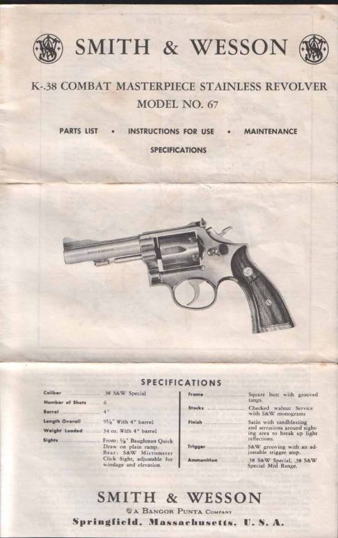 Manuali Vari Pistola e Carabina