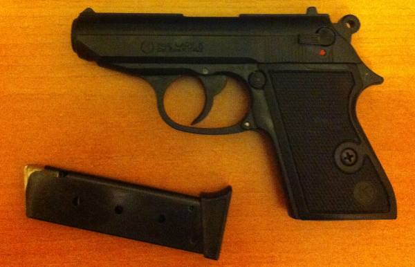 PISTOLA SCACCIACANI 'LADY' calibro 8 mm