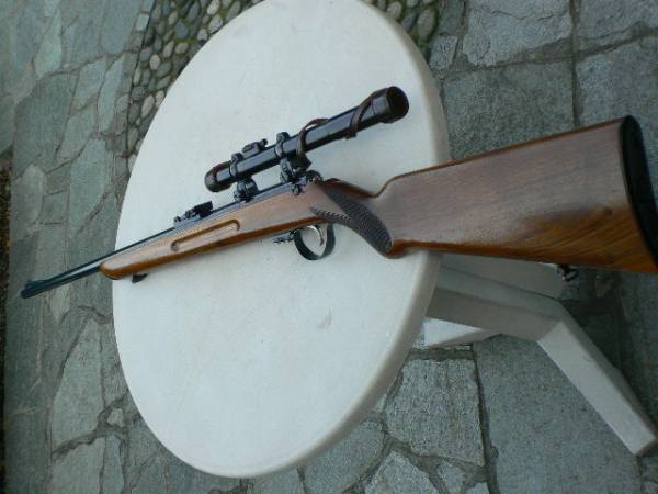 MAUSER MS420 22LR  CON OTTICA ED ATTACCHI D'EPOCA