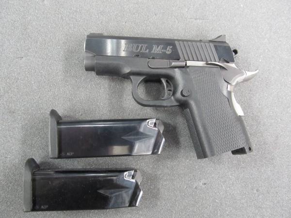 bul m5 ultra x, sub compact, cal 45 acp, bifilare